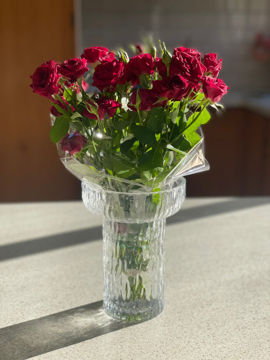 Waterfall Glass Vase