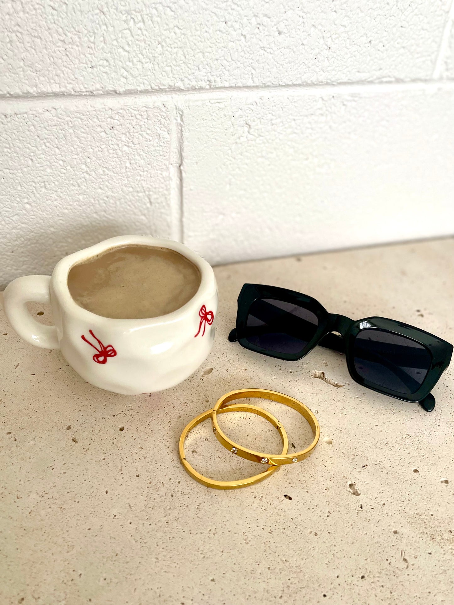 Bow Ceramic Mug