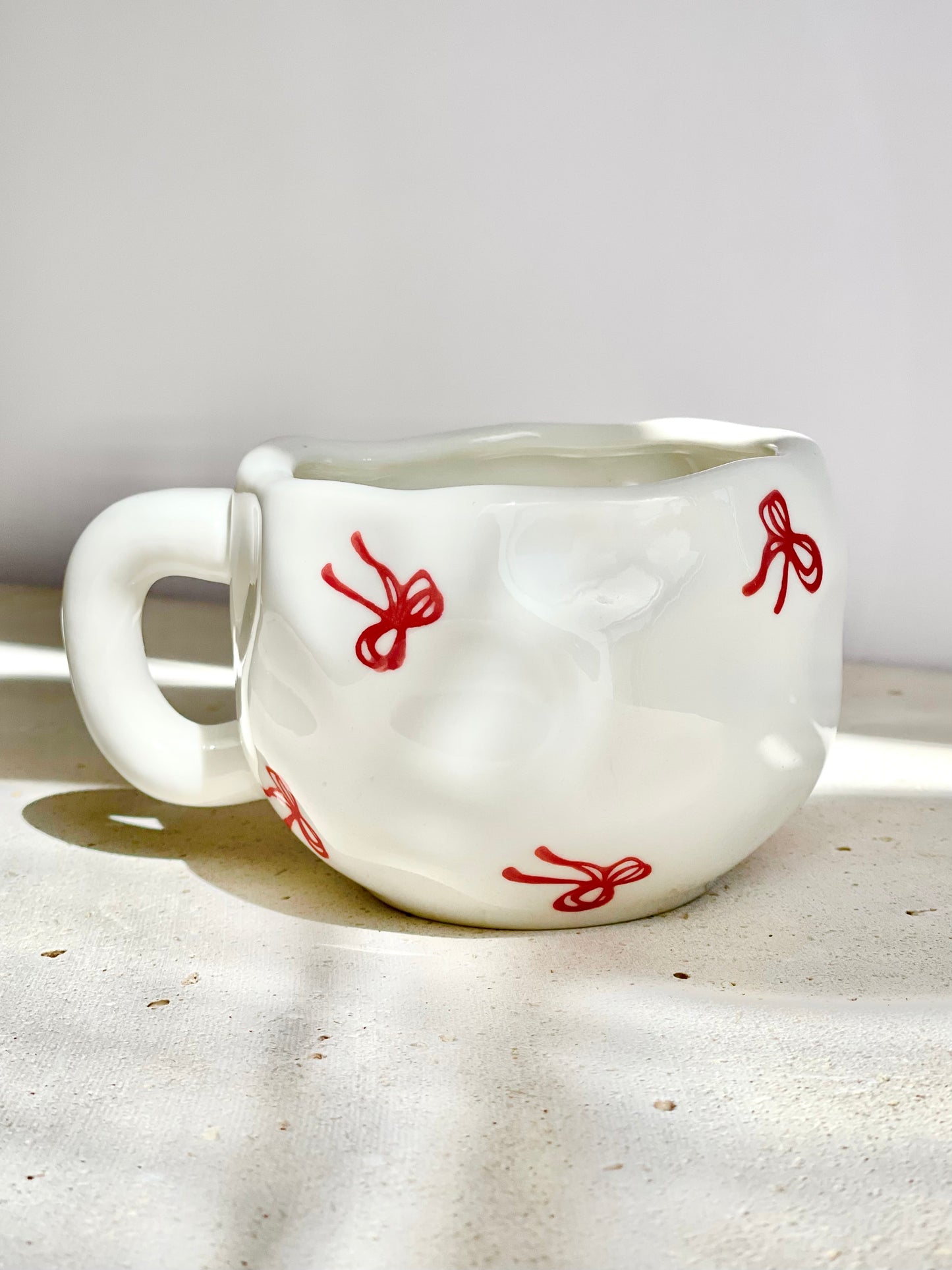 Bow Ceramic Mug