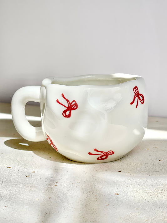 Bow Ceramic Mug